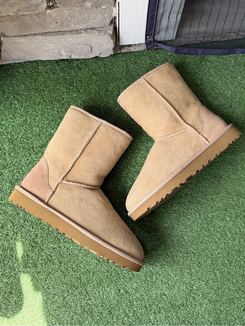 UGG Classic Short II Sandy Tan Women’s Winter Boots